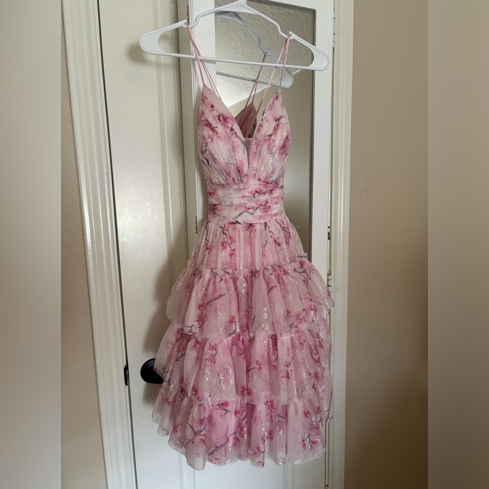 Light Pink Homecoming Dress